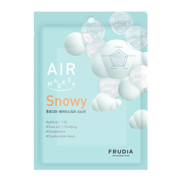 Обновляющая кремовая маска для лица Frudia Air Mask 24 Snowy